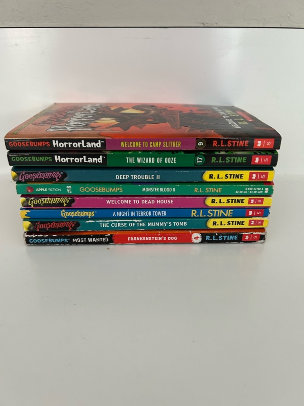 Goosebumps & Goosebumps Horrorland Books - set of 8, R.L. Stine - Picture 3 of 5